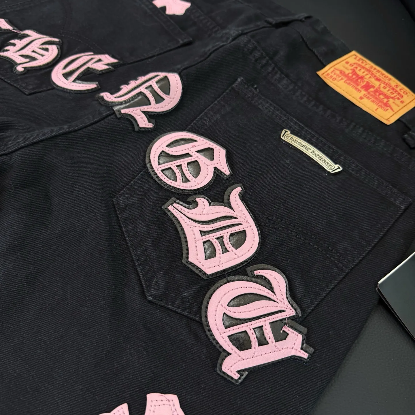 P280 Style Number: D207 Chrome Hearts Chrome Hearts Jeans Size# 28 30 32 34
